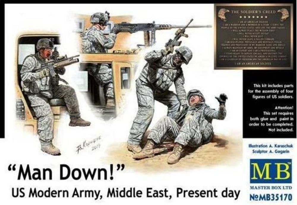 Man Down! U.S. Modern Army,Middle east