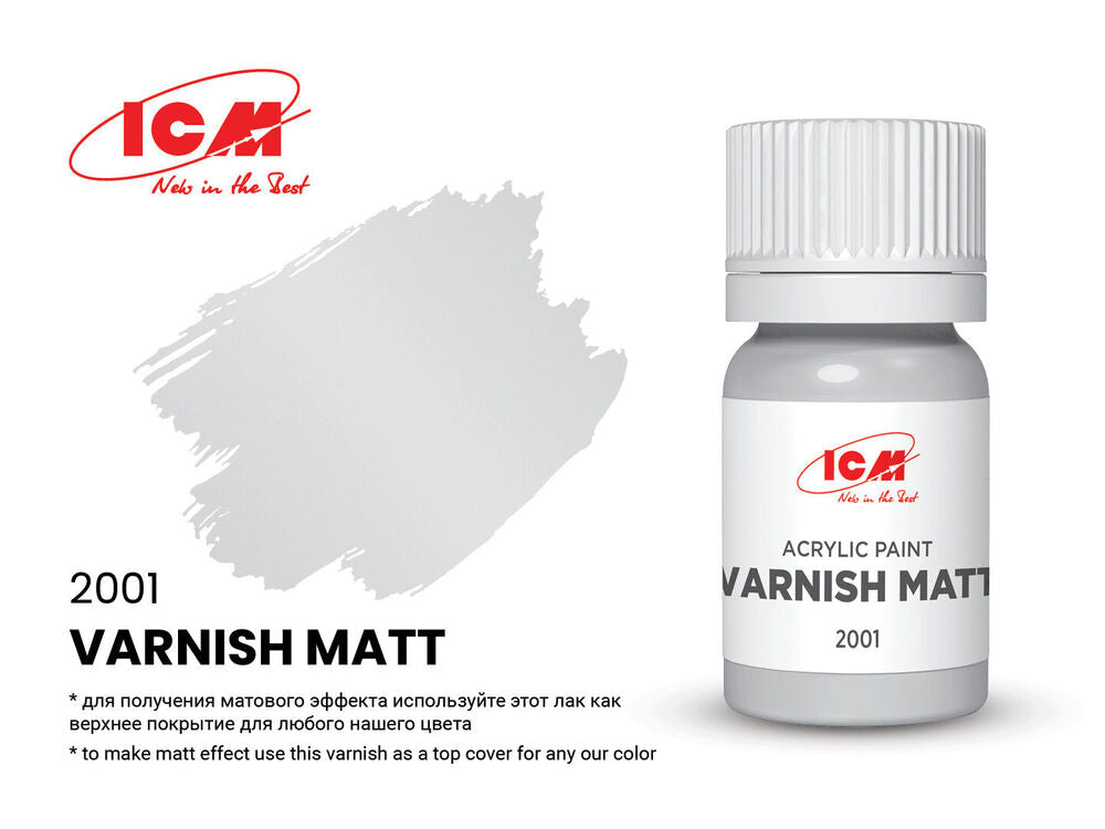 VARNISHES Varnish Matt bottle 12 ml