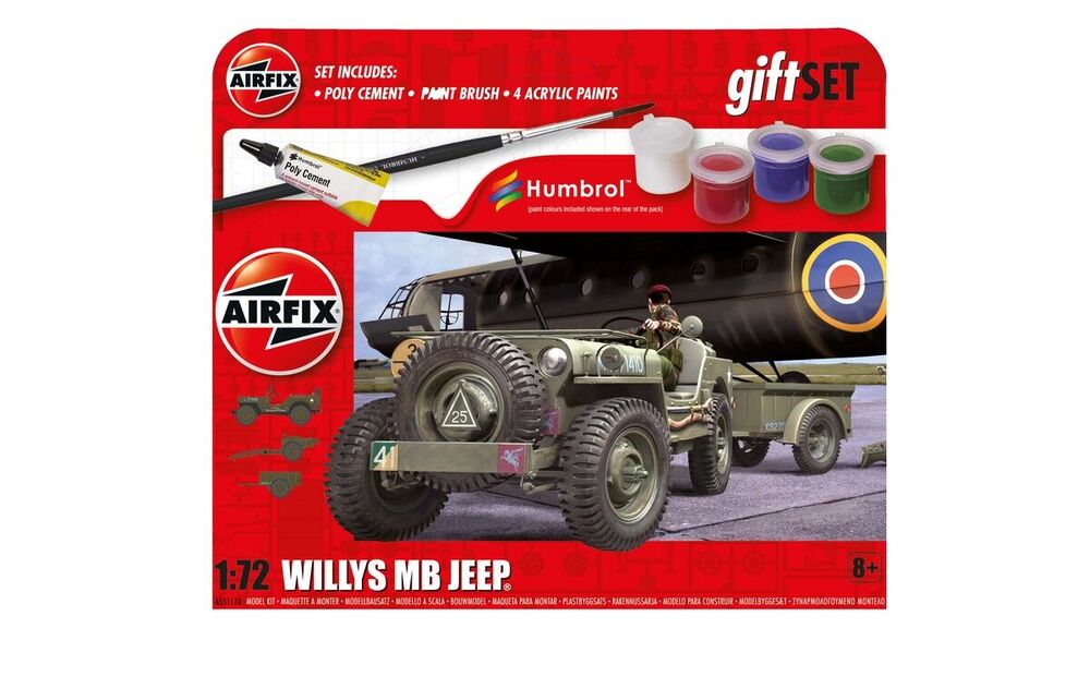 Hanging Gift Set Willys MB Jeep