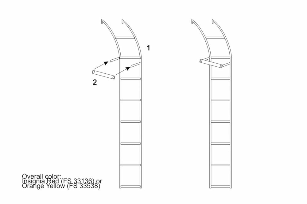 F7U Cutlass ladder