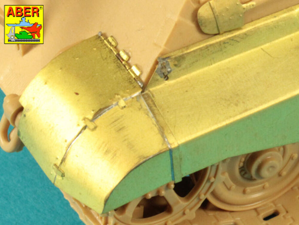 Jagdtiger  ���Side Skirts -(Tamiya)