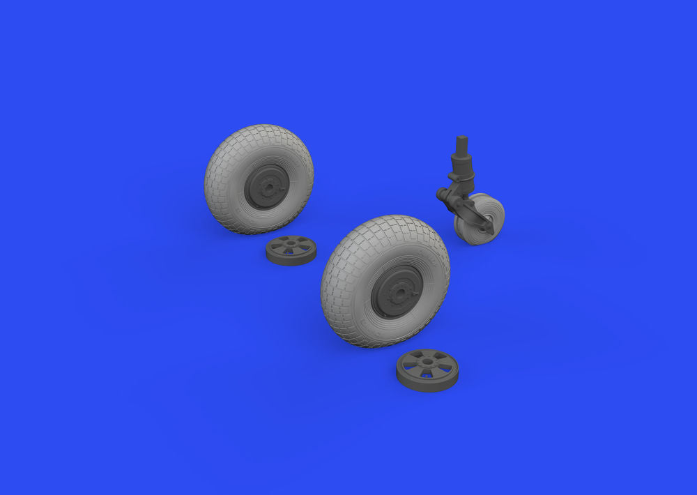 Mosquito wheels 1/48