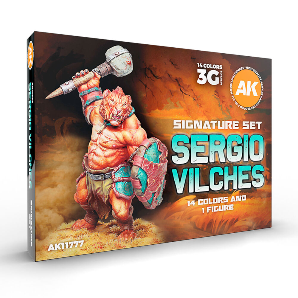 SIGNATURE SET SERGIO VILCHES SET (Miniature Shimbarashe- Yedharo Model included)