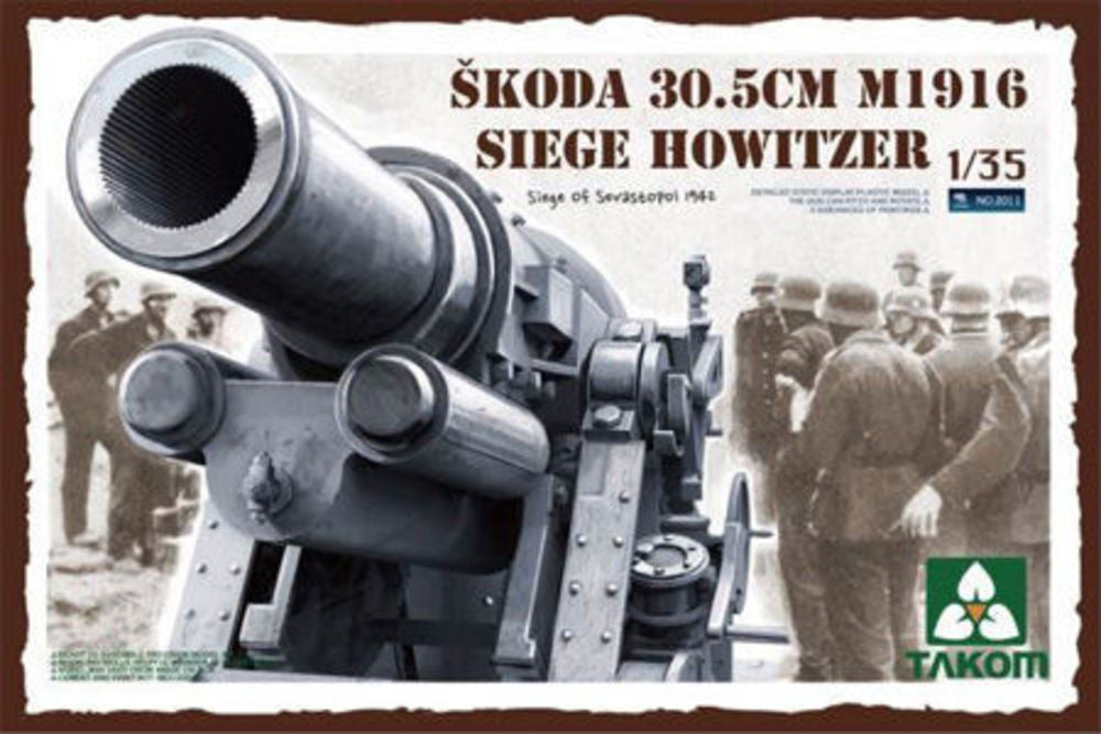 Skoda 30,5cm M1916 Siege Howitzer