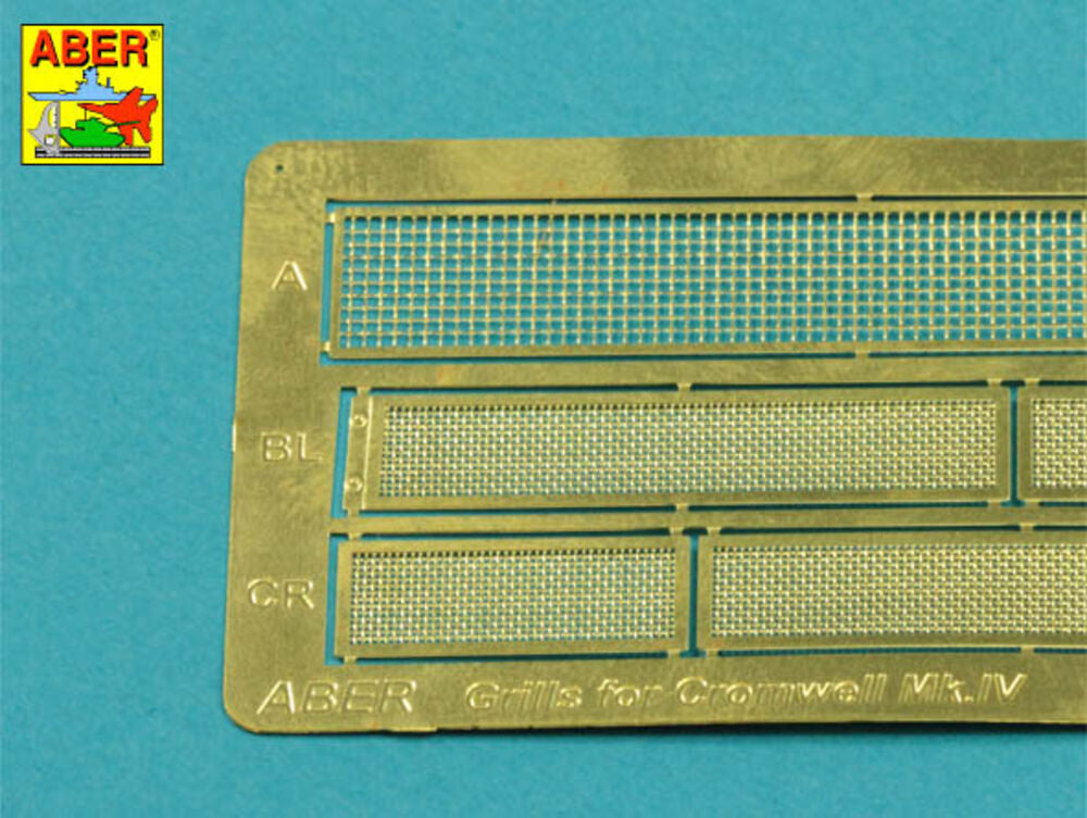 Grilles for Cromwell Mk.IV &Centaur C.S. Mk.IV