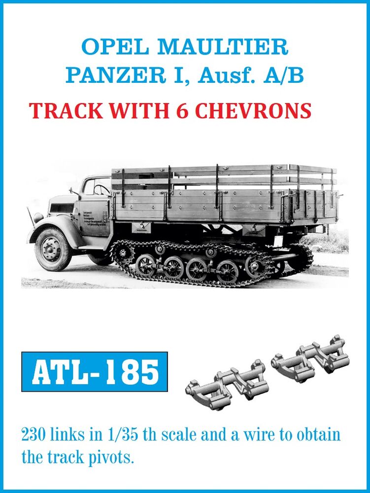 Tracks for OPEL MAULTIER / PANZER I. Ausf. A/B