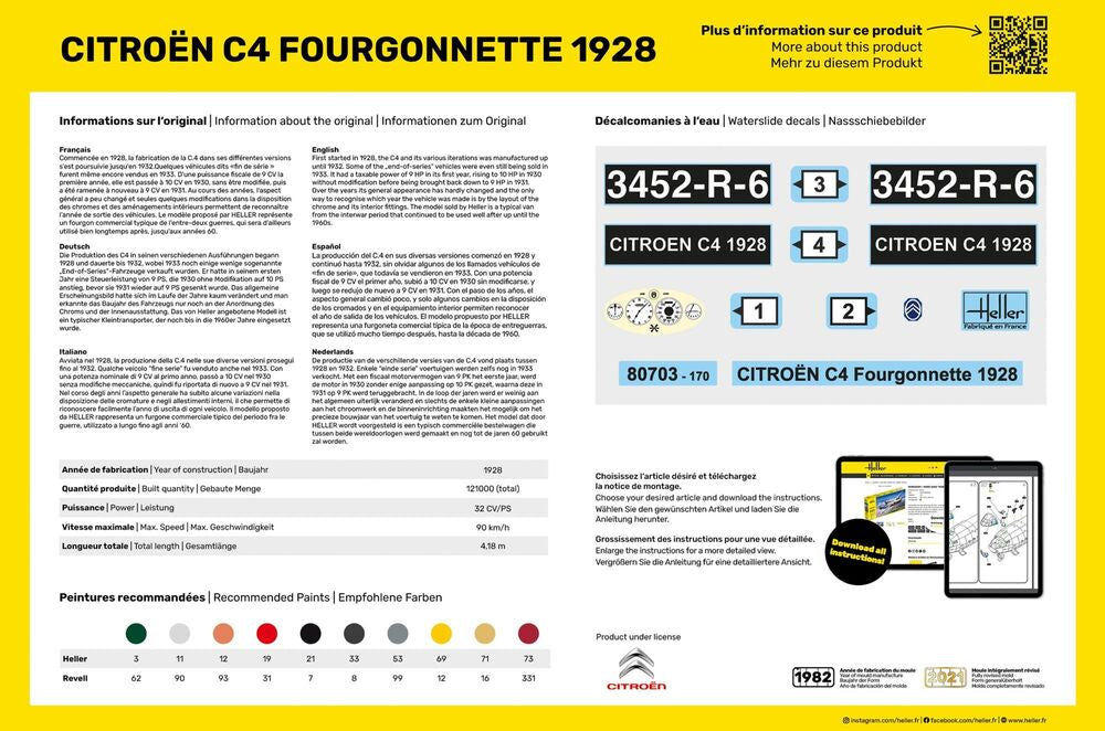 Citroen C4 Fourgonnette 1928