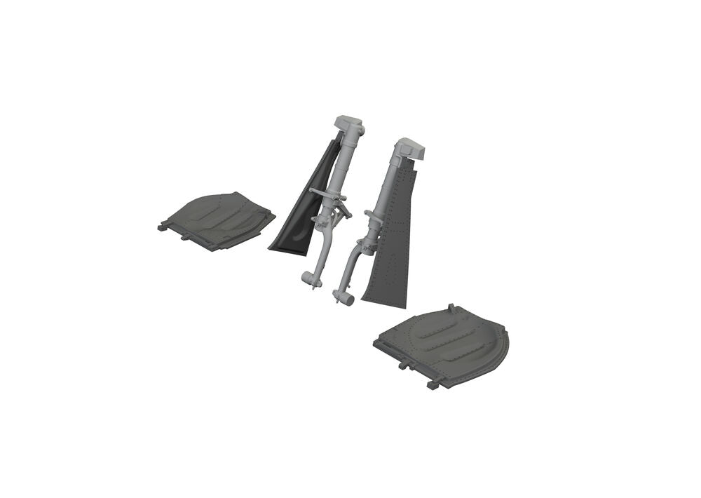 P-51D undercarriage legs PRINT  EDUARD