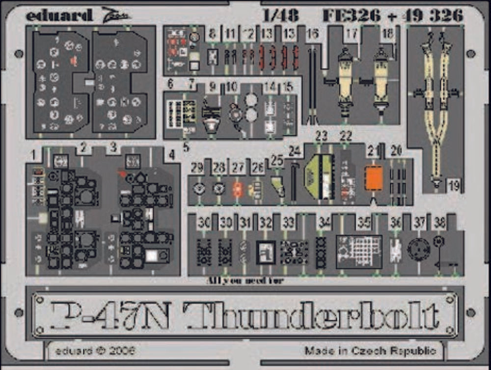 P-47N Thunderbolt F��r Academy Bausatz