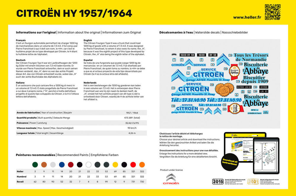 STARTER KIT CITROEN HY 1957/1964