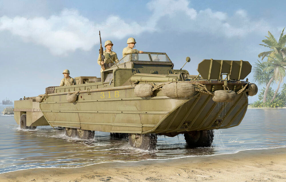 GMC DUKW-353 with WTCT-6 Trailer