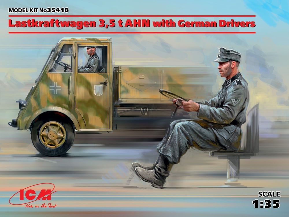 Lastkraftwagen 3,5t AHN w.German Drivers Limited