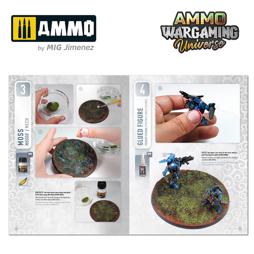 AMMO WARGAMING UNIVERSE Book 07 - Lush Jungles (English, Castellano, Polski)