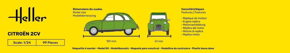 STARTER KIT Citroen 2 CV