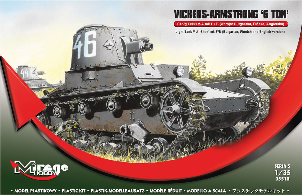 Vickers Armstrong 6ton mk F/B Light tank