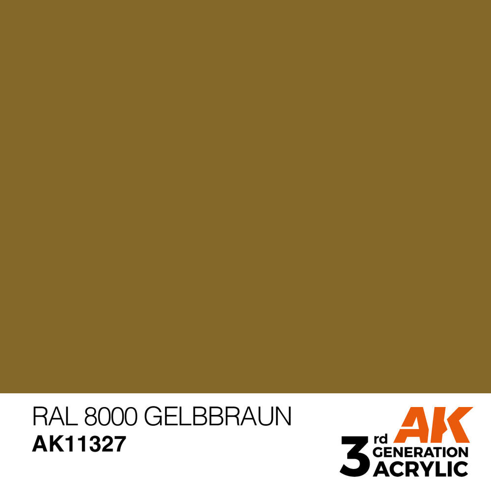 RAL 8000 Gelbbraun