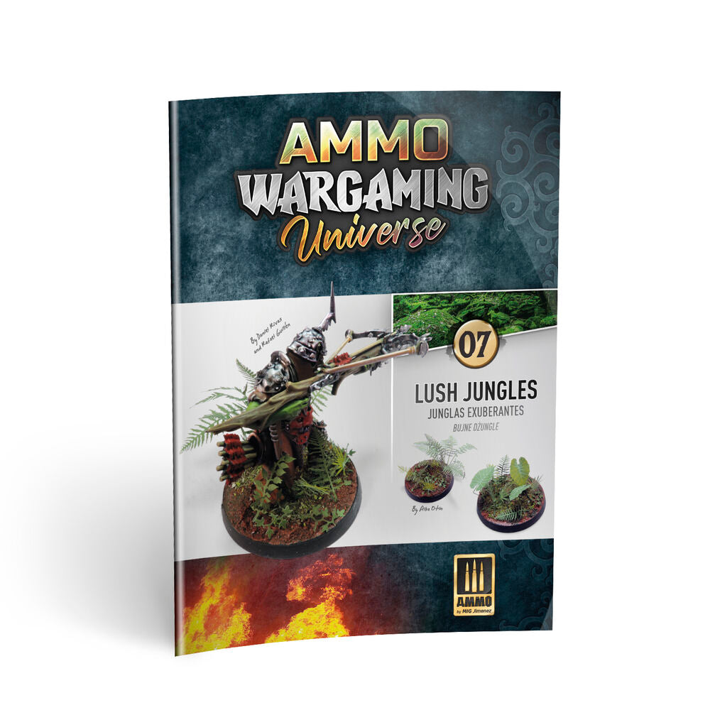 AMMO WARGAMING UNIVERSE Book 07 - Lush Jungles (English, Castellano, Polski)