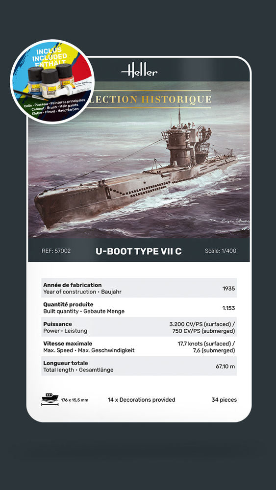 STARTER KIT U-Boot Type VII C