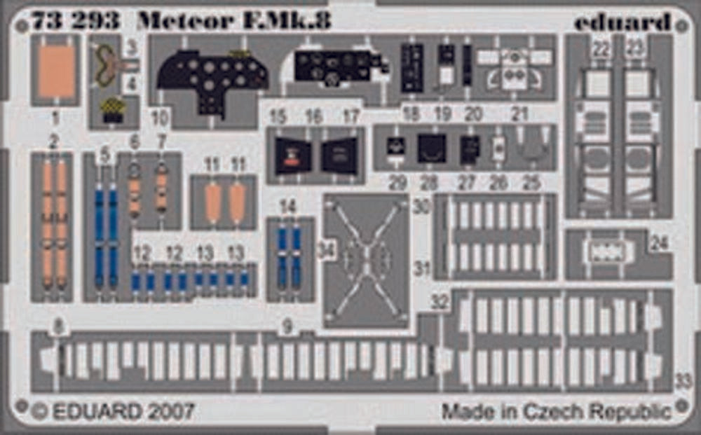 Meteor F.Mk.8 f��r MPM-Bausatz