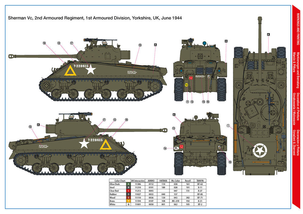 Sherman Vc 'Firefly' Polish 1st Armoured Division