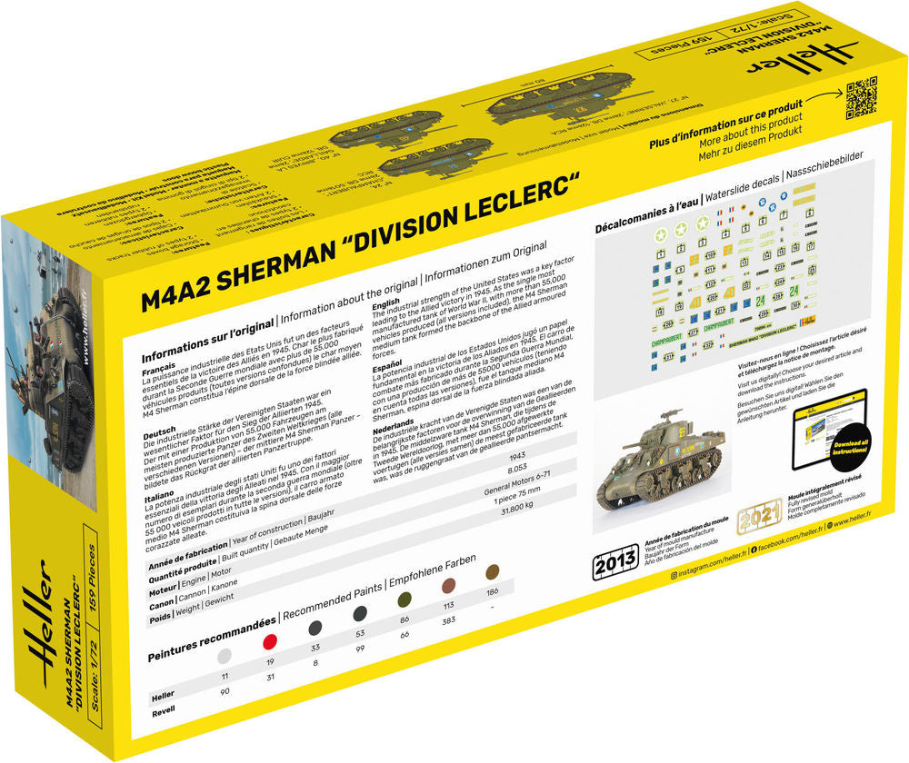 M4A2 Sherman Division Leclerc (deco.FR