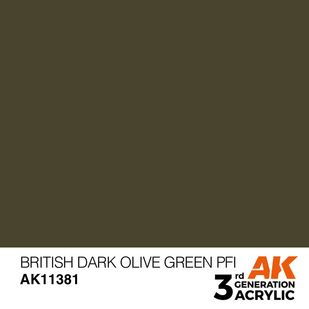 British Dark Olive Green PFI