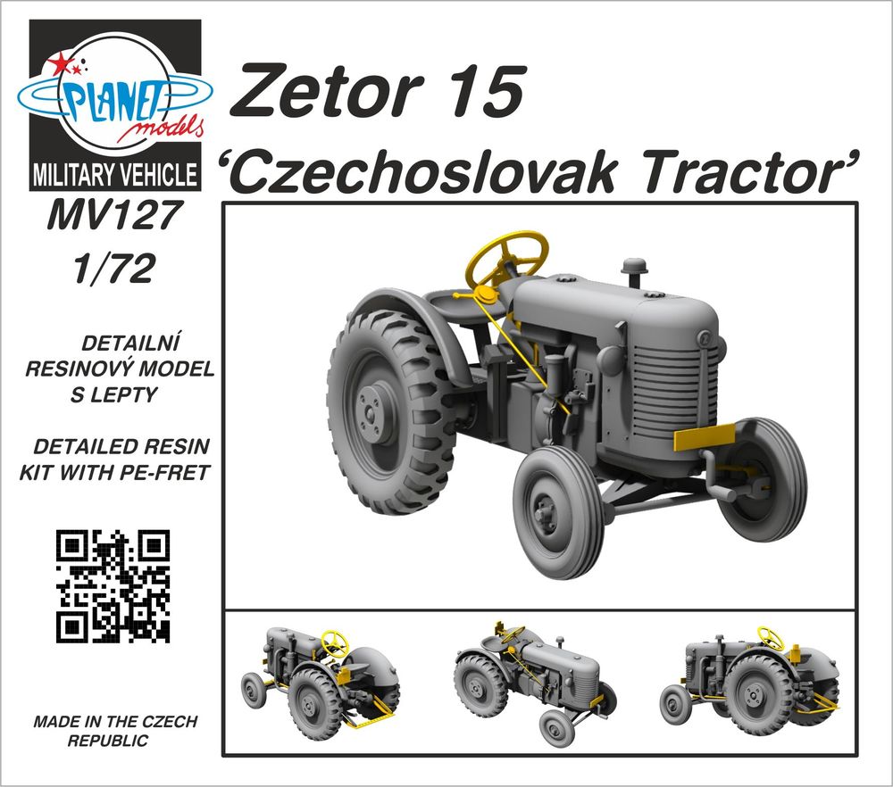 Zetor 15 Czechoslovak Tractor