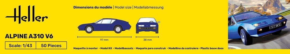 STARTER KIT Alpine A310