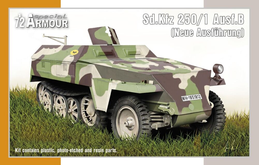 Sd.Kfz 250/1 Ausf.B (Neue Ausf��hrung) 1/72