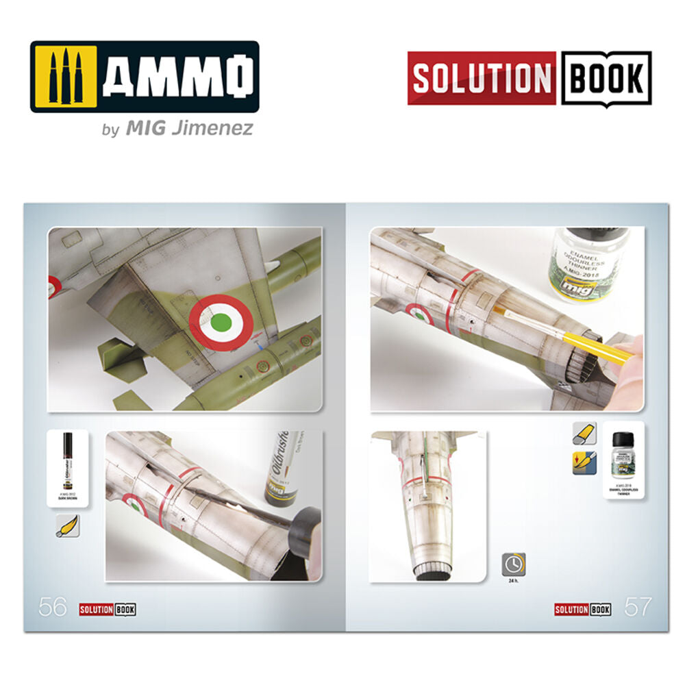 SOLUTION BOOK 15 - How to Paint Italian NATO Aircrafts (Multilingual)