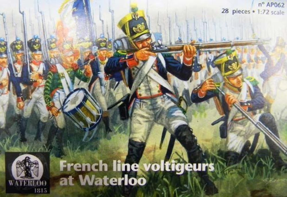 French line voltigeurs at Waterloo