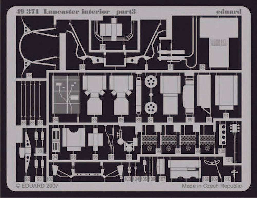 Lancaster interior f��r Tamiya Bausatz