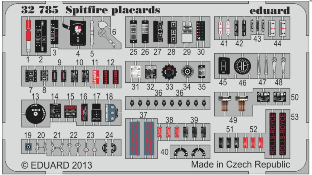 Spitfire placards