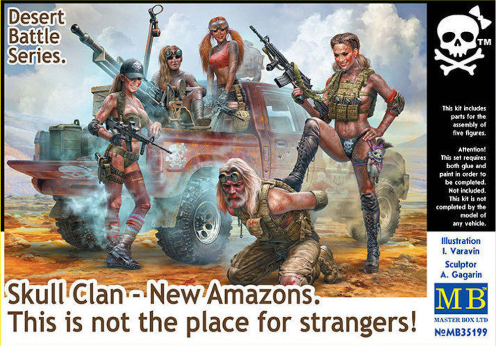 Desert Battle Series. Skull Clan - New Amazons