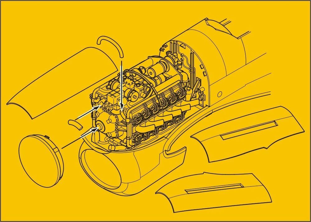 Typhoon Mk.I-engine set