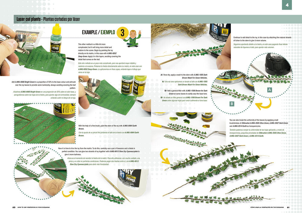 MODELLING SCHOOL - How to use Vegetation in your Dioramas (Multilingual)