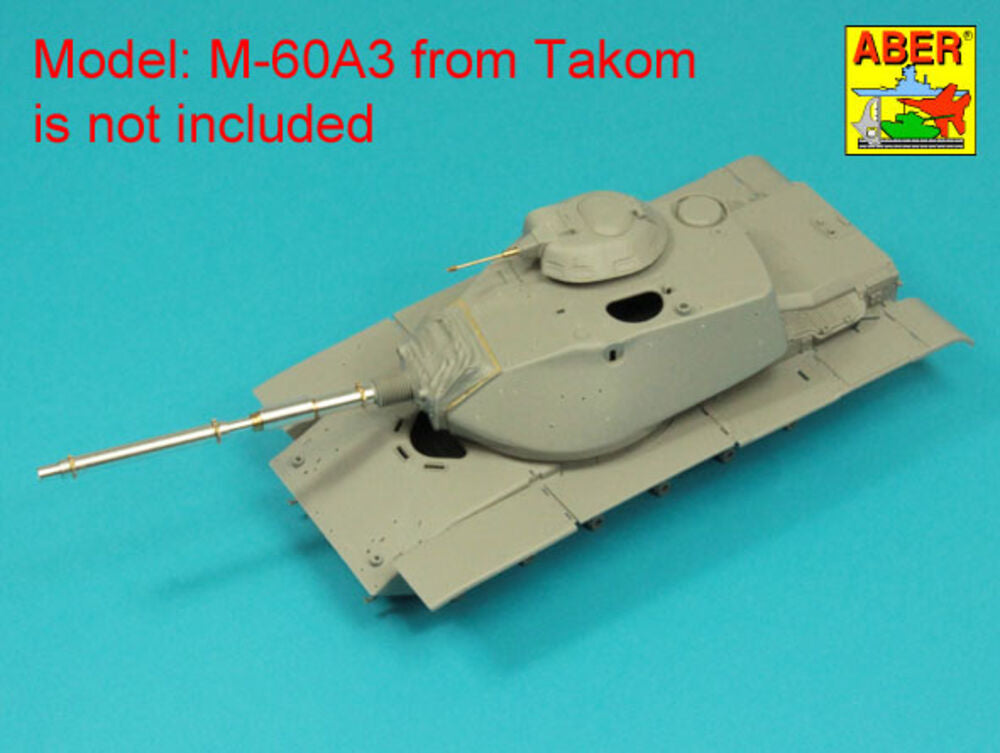 105 mm M-68 barrel with thermal shroud for  M60A3 Tank