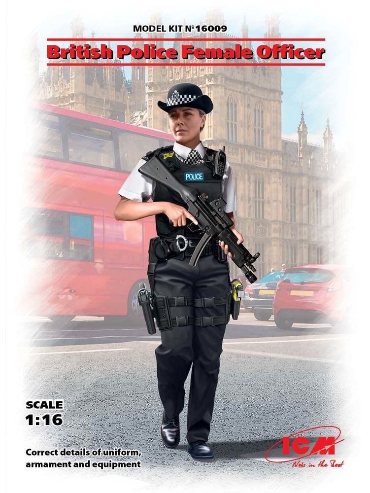 British Police Female Officer