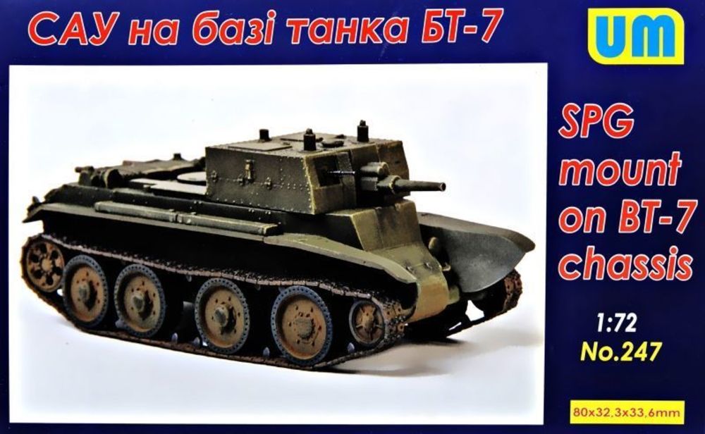 SPG based on the BT-7 chassis