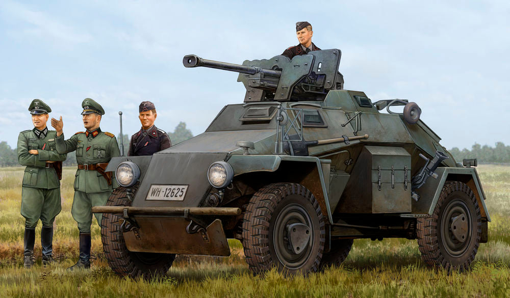 German Le.Pz.Sp.Wg (Sd.Kfz.221) Leichter Panzerspahwagen-Late