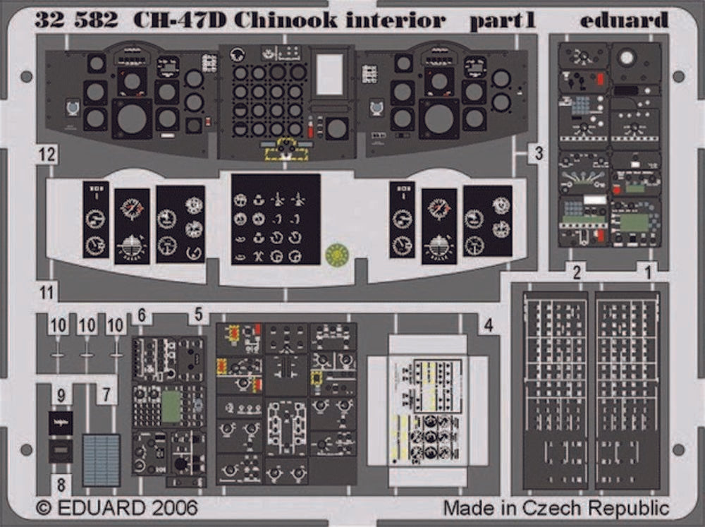 CH-47D Chinook interior f��r Trumpeter-Bausatz