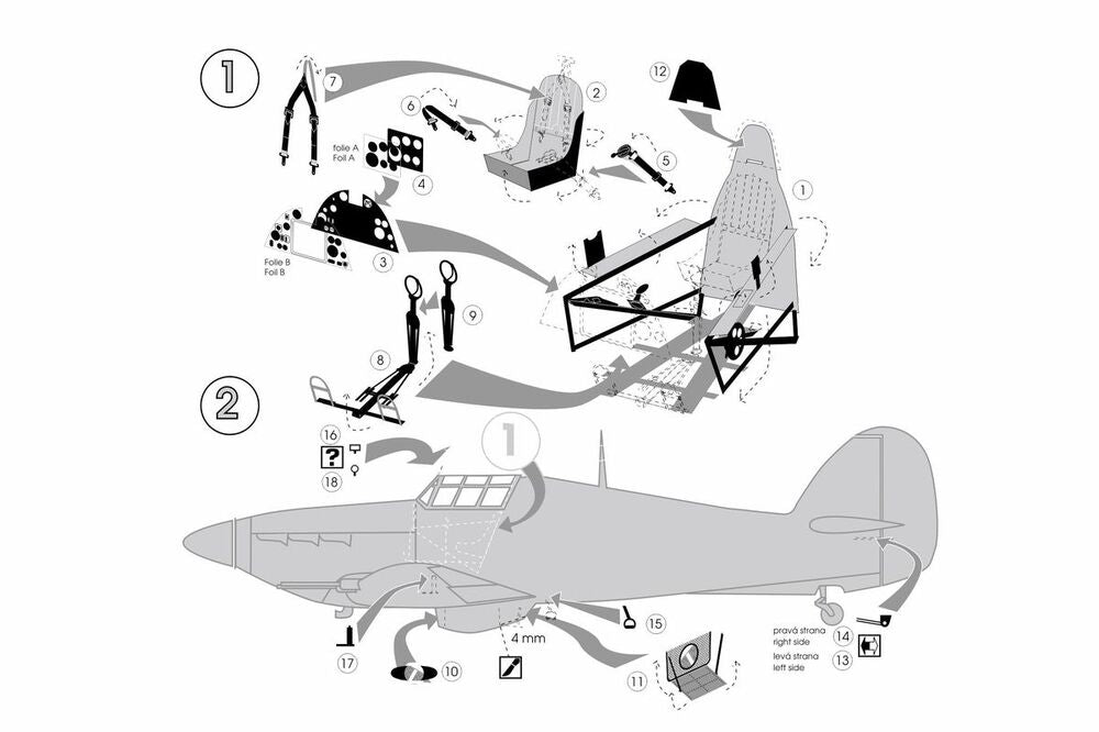 Hurricane Mk II C (Academy kit)