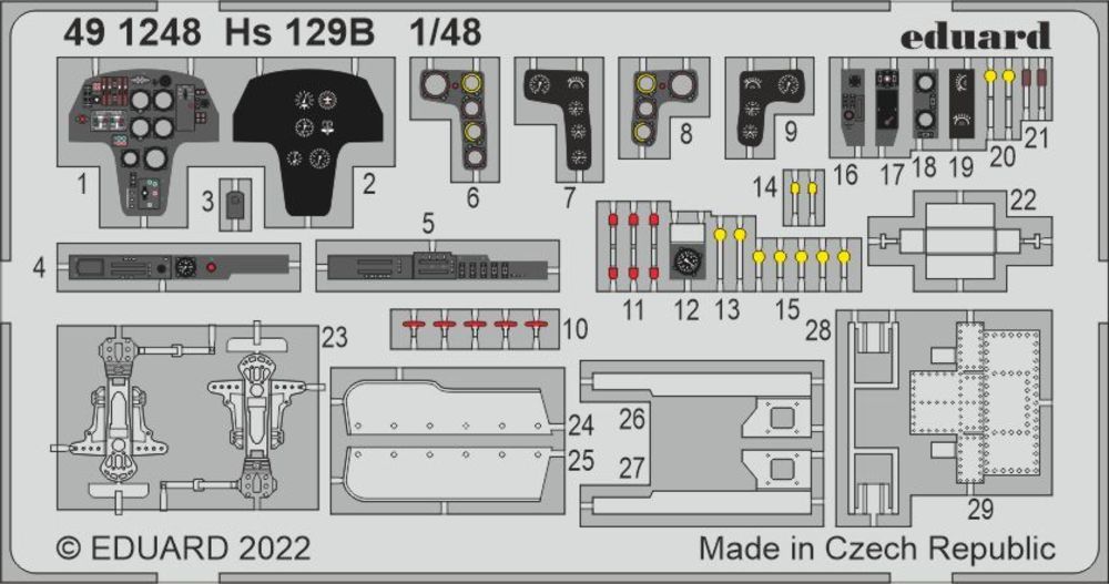 Hs 129B for HOBBY 2000/HASEGAWA