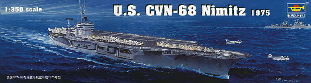 Flugzeugtr��ger USS Nimitz CVN-68 1975