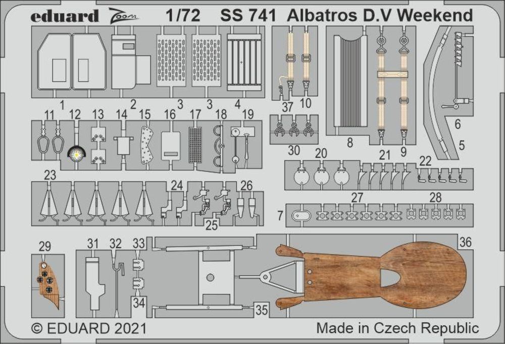 Albatros D.V Weekend 1/72 for EDUARD