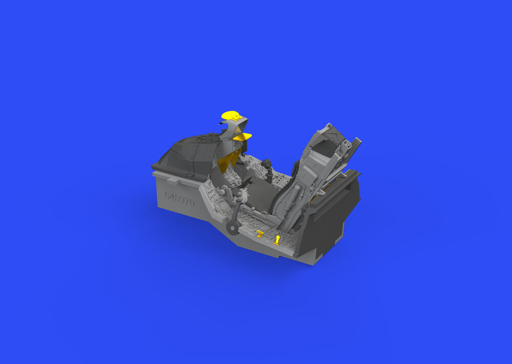 F-16C Block 42 till 2005 cockpit PRINT 1/48 KINETIC