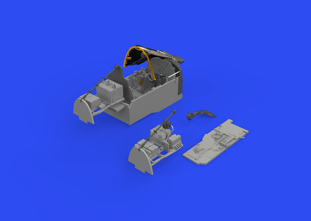 P-38J cockpit PRINT for TAMIYA