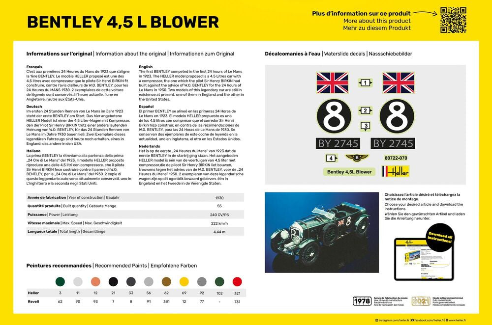 STARTER KIT Bentley Blower