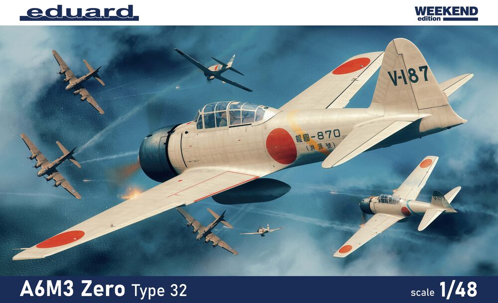 A6M3 Zero Type 32 1/48 Weekend edition