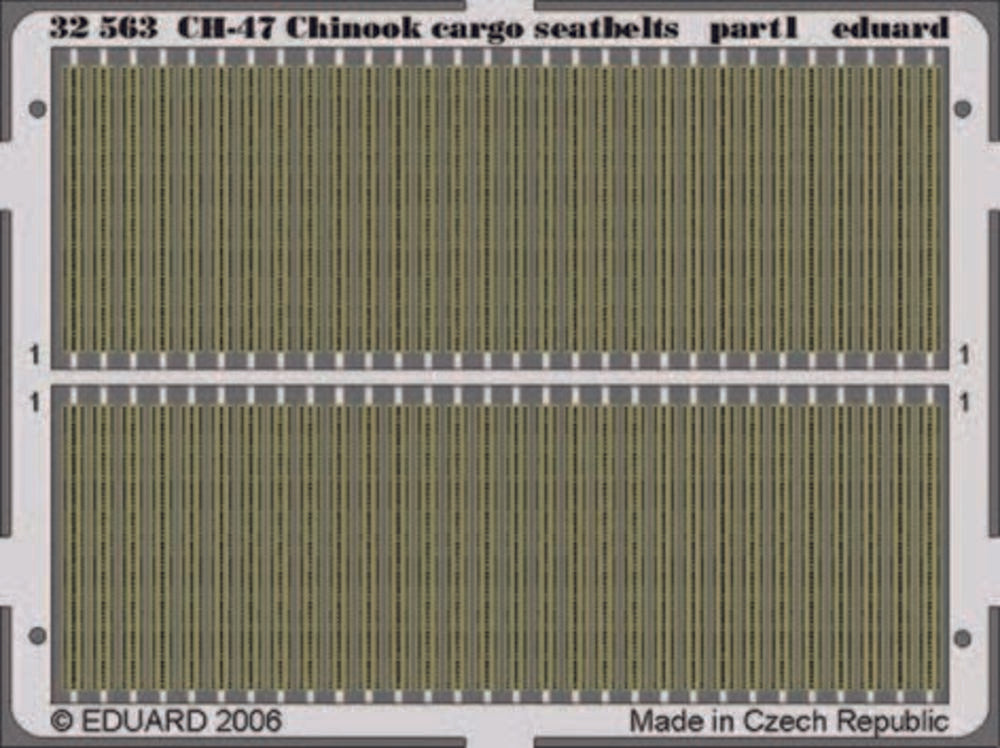 CH-47 Chinook cargo seatbelts f��r Trumpeter Bausatz